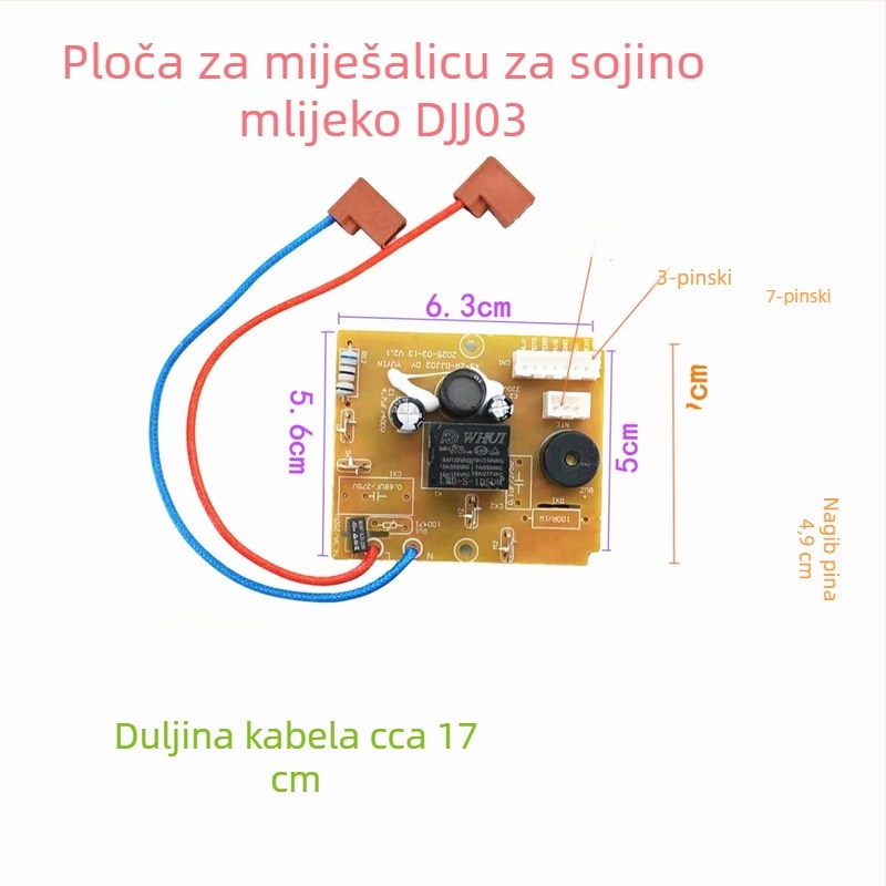 Univerzalna zamjenska pločica upravljačke ploče za DJJ03 aparat za izradu sojinog mlijeka
