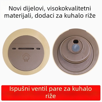 Poklopac ventila za paru i sigurnosni ventil za kuhalo za rižu Midea FS30174037 FS4017 / WFS5017TM