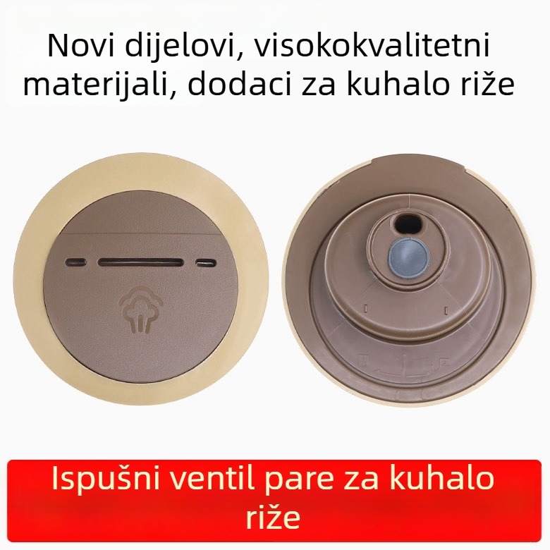 Poklopac ventila za paru i sigurnosni ventil za kuhalo za rižu Midea FS30174037 FS4017 / WFS5017TM