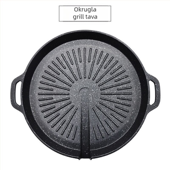 Korejskog stila neprijanjajuća grill ploča Teppanyaki za indukcijsku ploču
