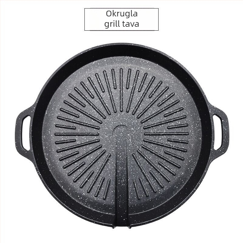 Korejskog stila neprijanjajuća grill ploča Teppanyaki za indukcijsku ploču