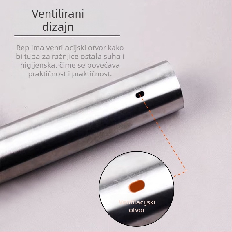 Novi nehrđajući čelični ražnjići za roštilj s kutijom za pohranu i velikim spremnikom za pohranu