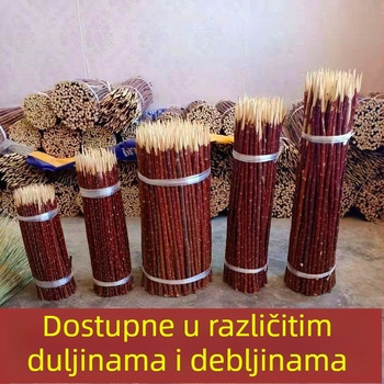 Ražnjići od crvene vrbe, nepravilan oblik, veliki