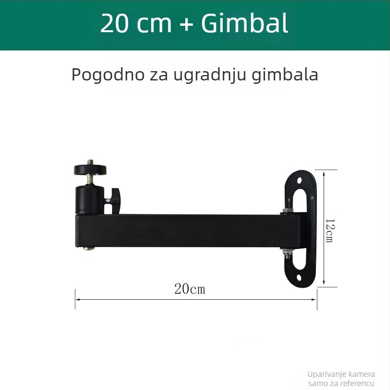 Teleskopski univerzalni nosač za monitore i kamere