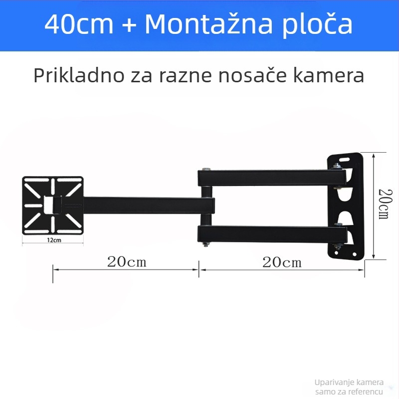 Teleskopski univerzalni nosač za monitore i kamere