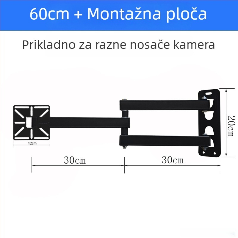 Teleskopski univerzalni nosač za monitore i kamere