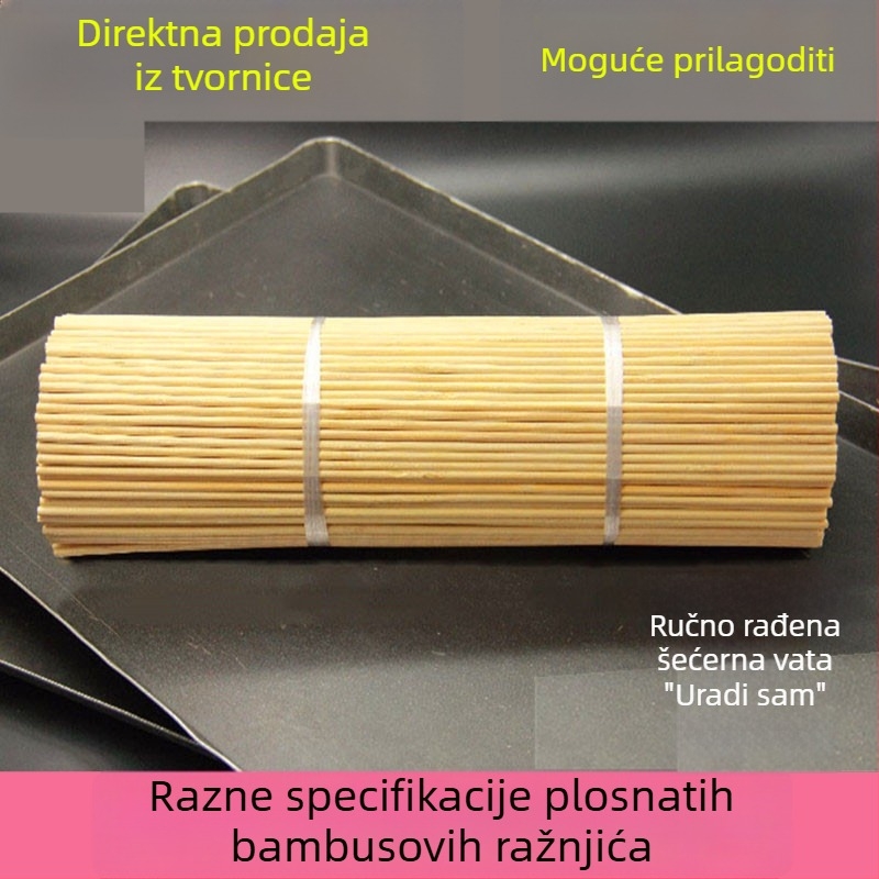 Bambus set za ručne radove: DIY buket, zastavni stup i kavez za ptice