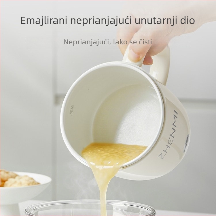 Zhenmi prenosni lonac za bebinu hranu, mini električni lonac za kuhanje na pari, višenamjenski mali parni lonac
