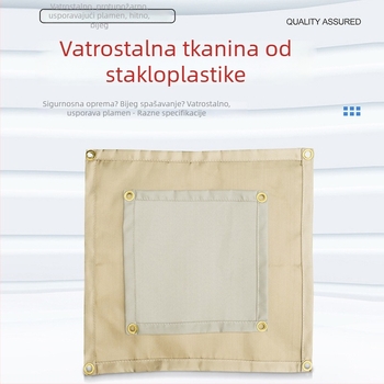 Vanjskog vlakno od stakla s protupožarnom zaštitom za kampiranje i roštiljanje, zaštita od požara, prostirka za štednjak