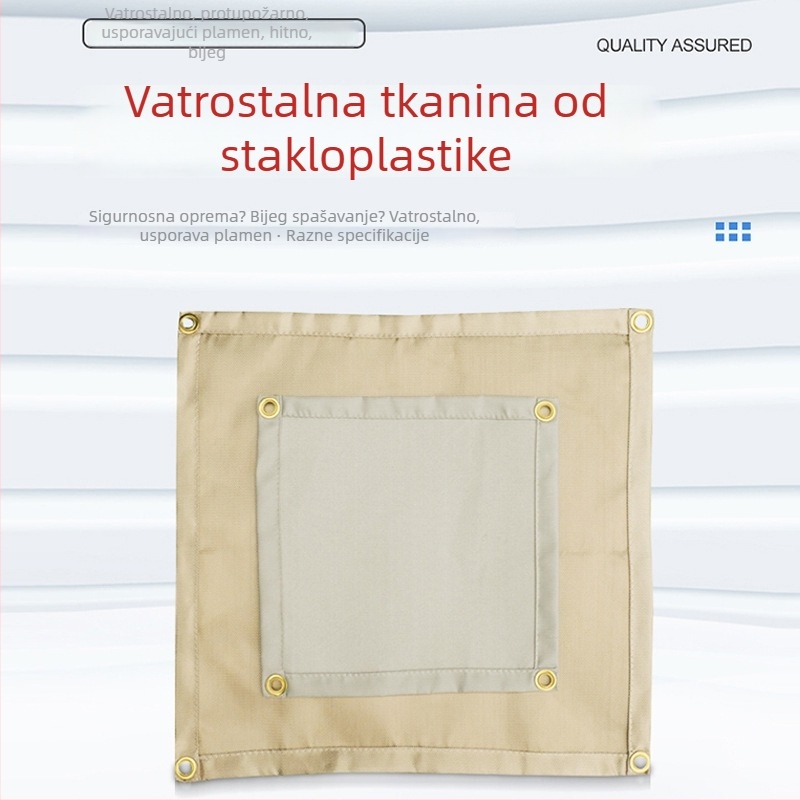 Vanjskog vlakno od stakla s protupožarnom zaštitom za kampiranje i roštiljanje, zaštita od požara, prostirka za štednjak