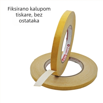 Deerhead DS17B platnena dvostrana ljepiljiva traka za 4D ispis i učvršćivanje ploča, otporna na visoke temperature, ljepilo za kalupe, bez ostataka.