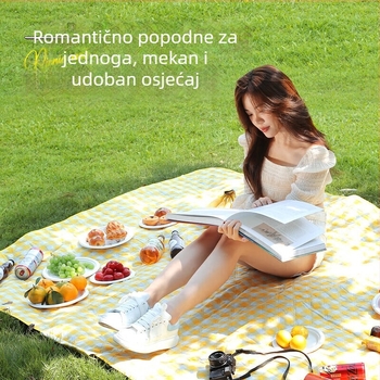 Prilagođena ultrazvučna piknik podloga za outdoor upotrebu, sklopiva s logom, vodootporna i otporna na vlagu za kampiranje