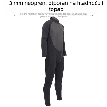 3,0 mm debeli potpuno tijelo wetsuit, topao, dugi rukavi, za surfanje, ronjenje i zimsko plivanje
