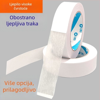 Dvostrana ljepljiva traka na bazi ulja, visoka viskoznost i snažno prianjanje, za papir