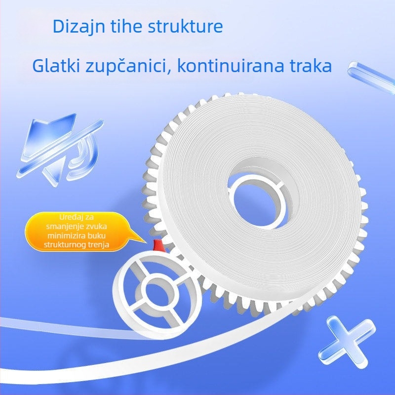 Hobby 30 m korektivna traka velike kapacitete, tiha, prozirna PET folija, za učenike