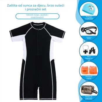 Prilagodljivi unisex jednodijelni kupaći kostim za trening i obiteljsko plivanje s tiskom logotipa, veleprodaja