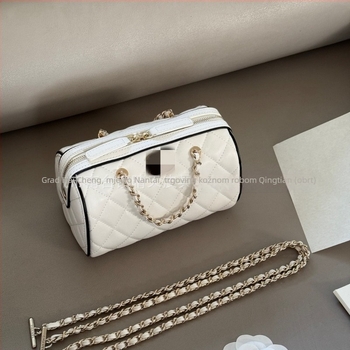 Nova Xiaoxiangjia 25P u strip-stilu panda bowling torba s lancem i jastukom, crossbody torba za žene Boston torba, proljeće 2025