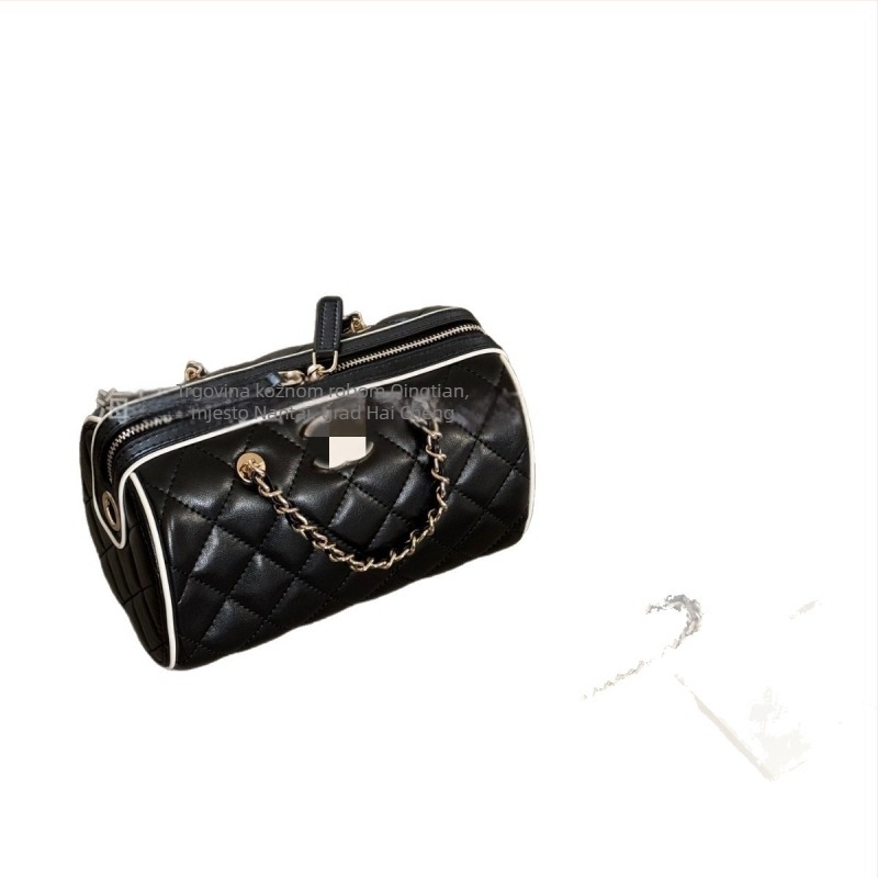 Nova Xiaoxiangjia 25P u strip-stilu panda bowling torba s lancem i jastukom, crossbody torba za žene Boston torba, proljeće 2025