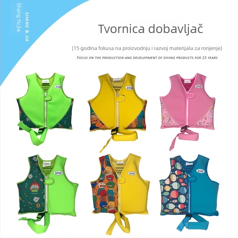 Dječja plutajuća vesta za plivanje u bazenu – trening