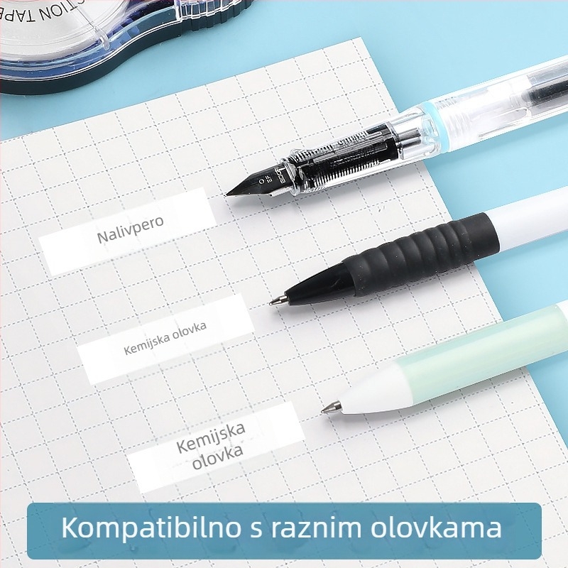 Set korektivnih traka velikog kapaciteta: 60 m traka, 30 m za učenike i 12 m korektivnih traka