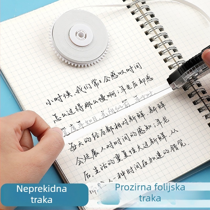 Set korektivnih traka velikog kapaciteta: 60 m traka, 30 m za učenike i 12 m korektivnih traka