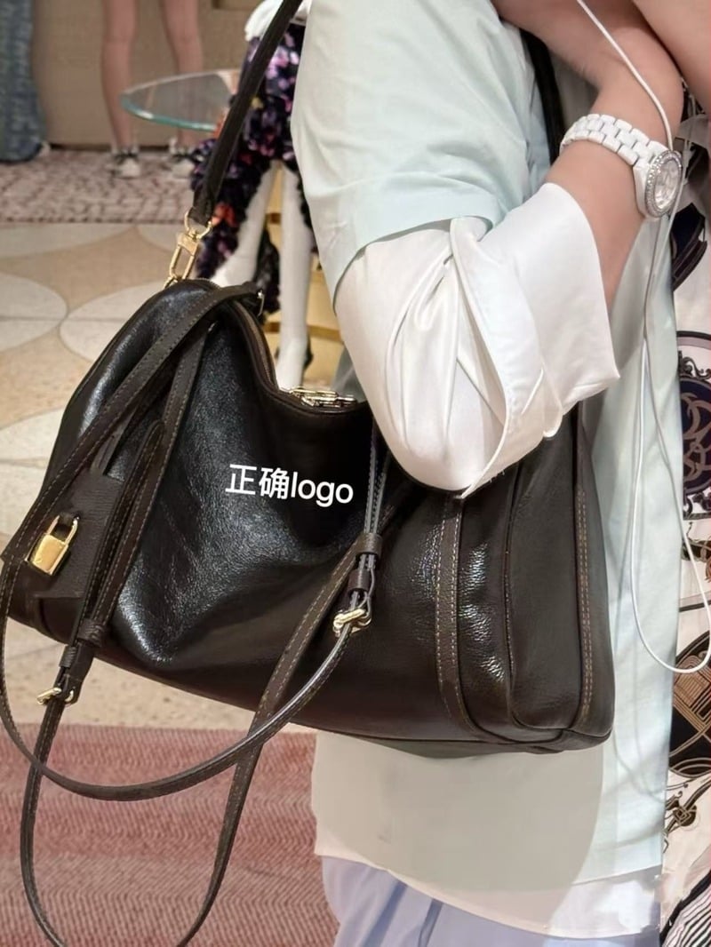 Torba preko ramena od prave kože, Pillow dizajn, unisex, velika kapaciteta, cilindričnog oblika, za svakodnevnu i poslovnu uporabu