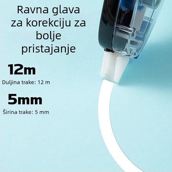 Deli ispravna traka za učenike, glatka ispravna traka za osnovnu i srednju školu, model V965