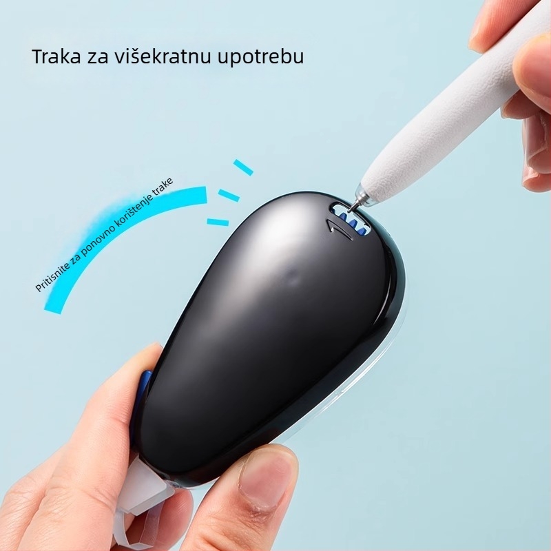 Deli ispravna traka za učenike, glatka ispravna traka za osnovnu i srednju školu, model V965