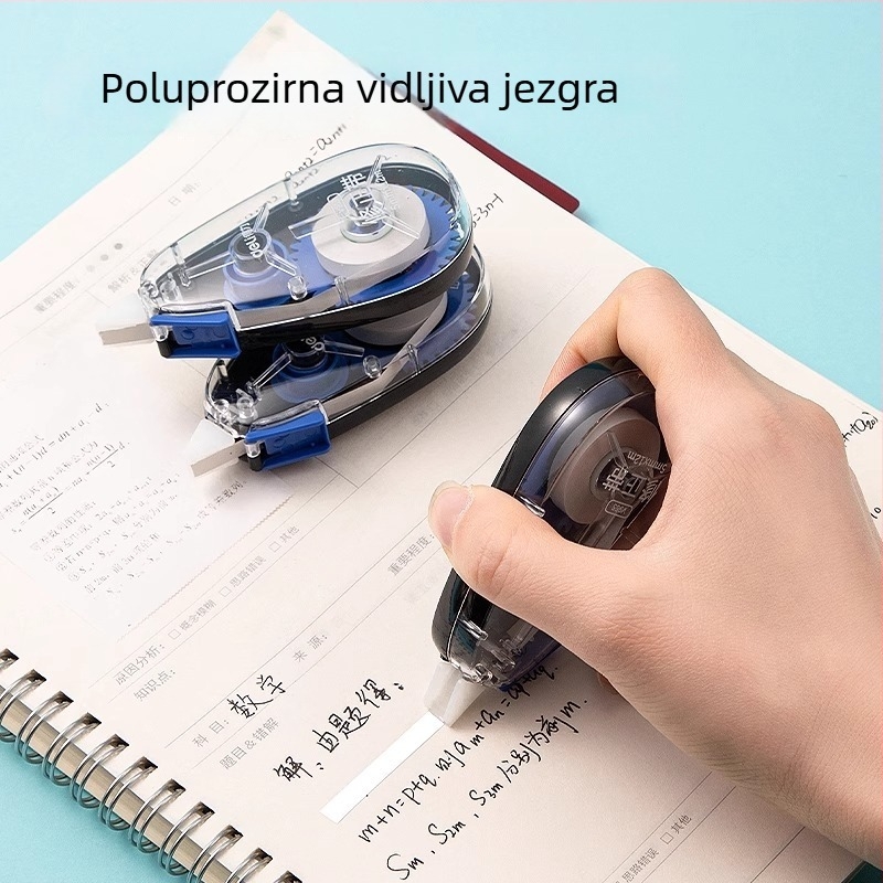 Deli ispravna traka za učenike, glatka ispravna traka za osnovnu i srednju školu, model V965