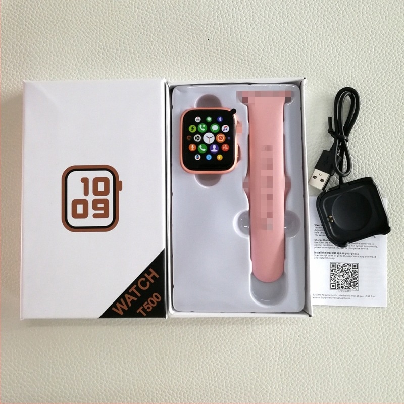 Pametni sat T500 Ultra s Bluetooth pozivima, TFT zaslon 1,44 inča, praćenje sna i kisika u krvi, aluminijsko kućište, 44 mm, TPU remen
