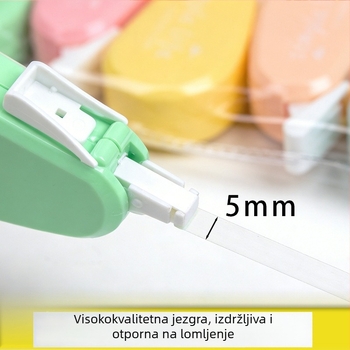 Mini set korektorskih traka, slatke prozirne trake za učenike osnovne škole, višenamjenske prijenosne korektivne trake