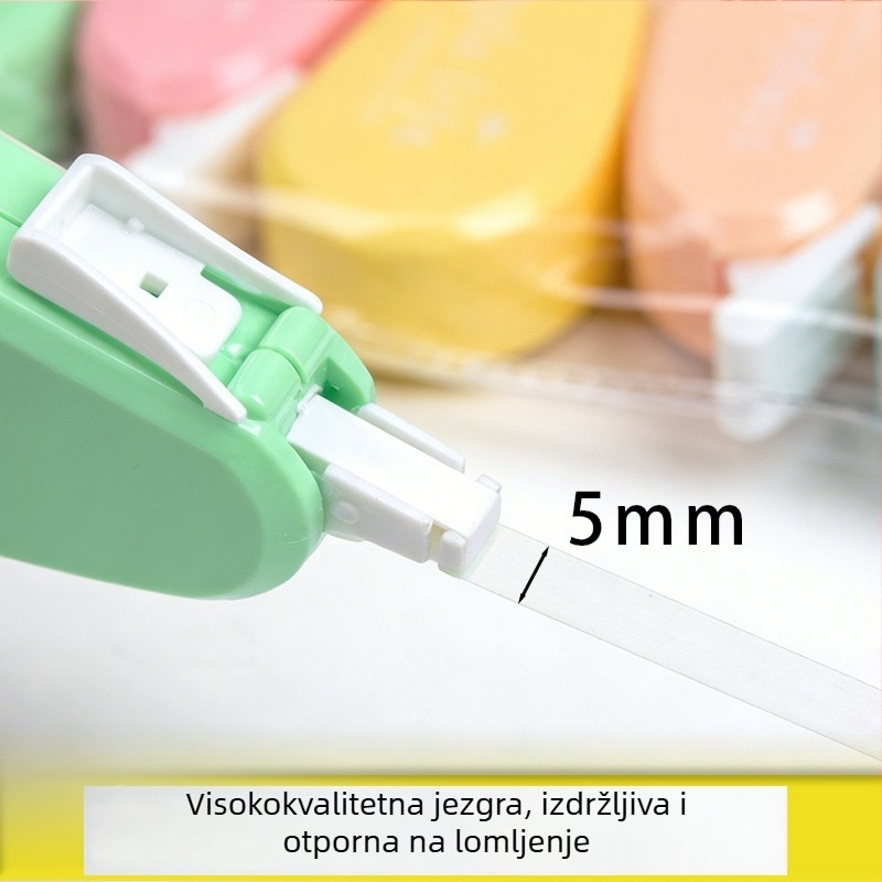Mini set korektorskih traka, slatke prozirne trake za učenike osnovne škole, višenamjenske prijenosne korektivne trake
