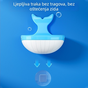 Dvostruki zidni držač sapuna s odvodom