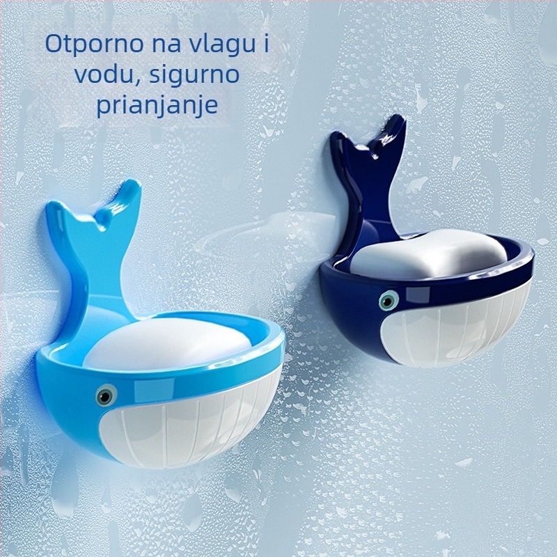 Dvostruki zidni držač sapuna s odvodom