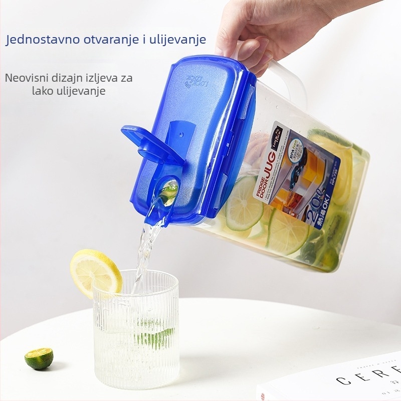 Lock plastični čajnik velike kapacitete za hladnu vodu, sok i čaj