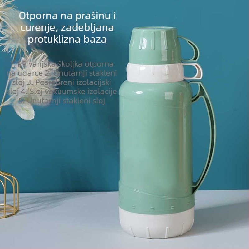 VOCCK izolirani kuhalo za vodu za kućnu upotrebu, jednostavan studentski termos