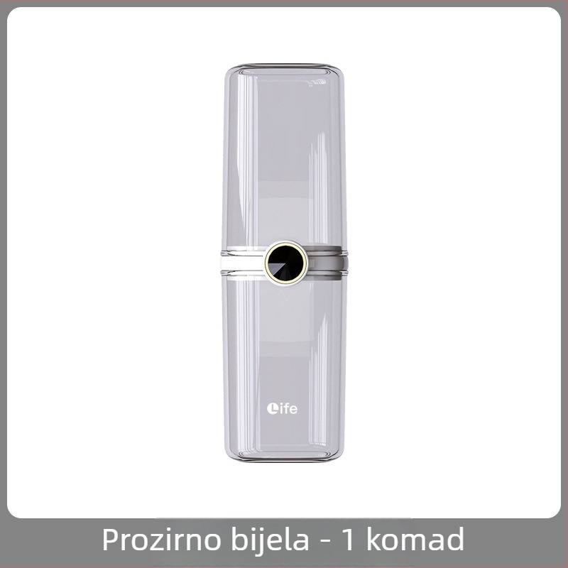 Putni čašica za ispiranje usta i kutija za četkicu za zube, za parove, prijenosni držač velikog kapaciteta
