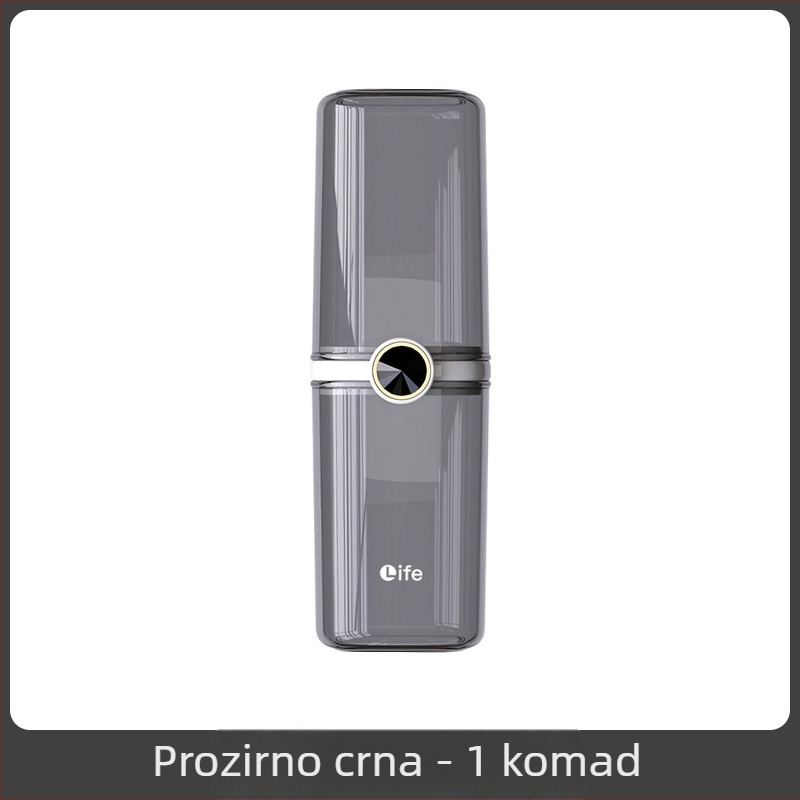 Putni čašica za ispiranje usta i kutija za četkicu za zube, za parove, prijenosni držač velikog kapaciteta