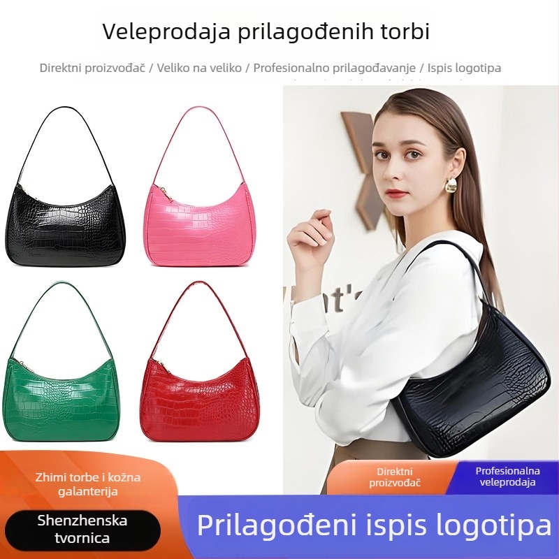 Ženska mini PU torbica za rame, ljeto 2025