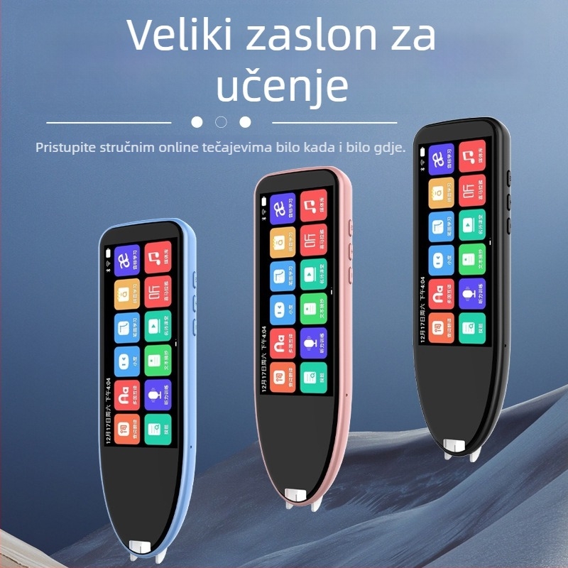 Offline skenirajuće pero s riječnikom i višejezičnim prijevodom, glasovni prijevodnik