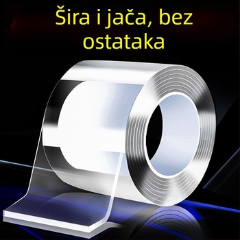 Nano dvostruka ljepljiva traka, debela, jaka, prozirna za plakate