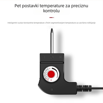 Kućni višefunkcijski električni roštilj i lonac za kuhanje, dvostruka kontrola, velika neprijanjajuća posuda za roštiljanje i kuhanje