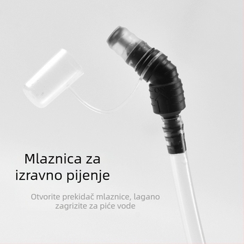 Vanjska vodna torba velike kapacitete – prijenosni sklopivi spremnik za vodu za planinarenje i vožnju biciklom