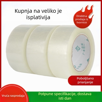 Prozirna traka za pakiranje, veliki rol za ručno zatvaranje