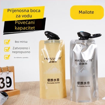 Vanjska sklopiva PE vodena vrećica za biciklizam, planinarenje i kampiranje, kapacitet 650–700 ml
