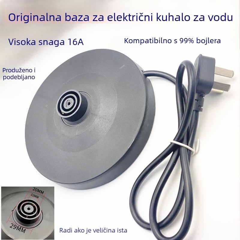 Univerzalno podnožje za električni čajnik visoke snage