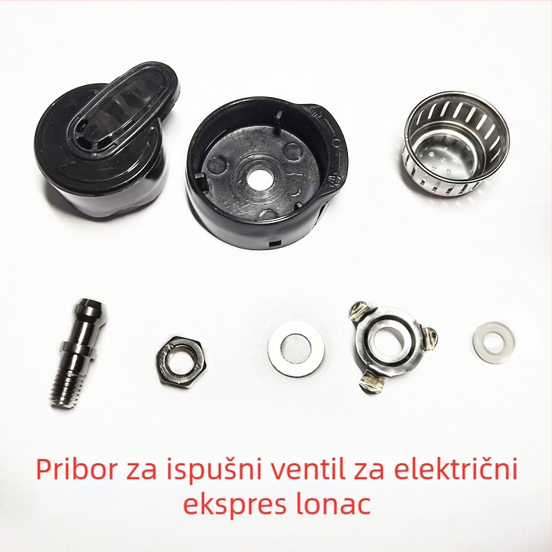 Set ispušnog ventila za električni lonac pod pritiskom: poklopac, ventil za ograničenje tlaka i baza