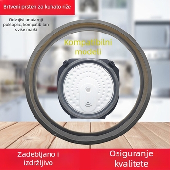 Univerzalni brtvilo za električni lonac za rižu – silikonski prsten poklopca CFXB50FC833-75, brtvilo 40FC29, set pribora za brtvila
