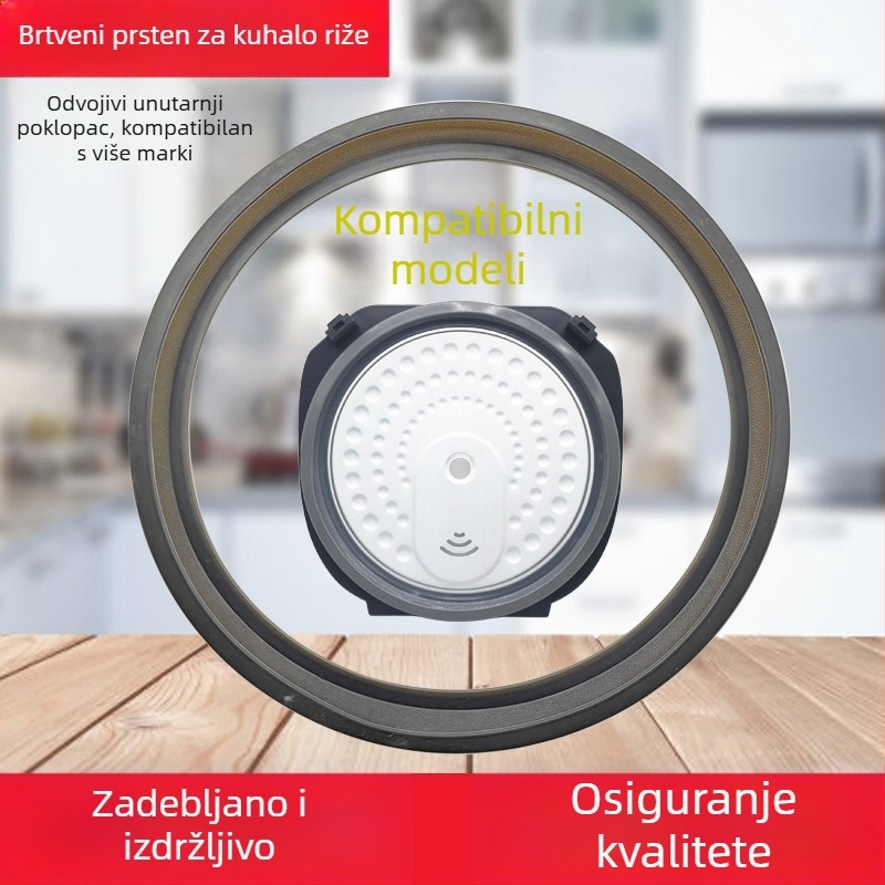 Univerzalni brtvilo za električni lonac za rižu – silikonski prsten poklopca CFXB50FC833-75, brtvilo 40FC29, set pribora za brtvila