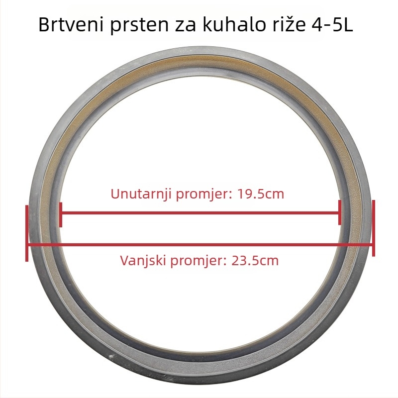 Univerzalni brtvilo za električni lonac za rižu – silikonski prsten poklopca CFXB50FC833-75, brtvilo 40FC29, set pribora za brtvila